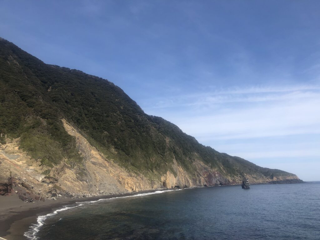 伊豆大島の筆島